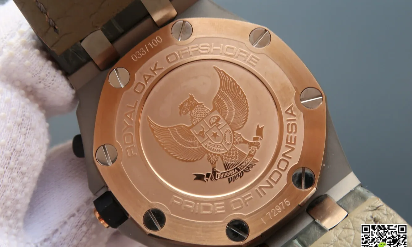 Audemars Piguet Royal Oak Offshore 26179IR.OO.A005CR.01 JF Factory 1:1 Best Edition Replica Watch V2 Leather Strap
